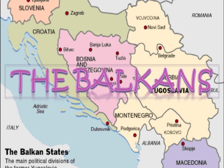 Реферат: History Of The Conflict In The Balkans